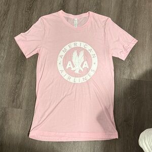Pink American Airlines T-Shirt